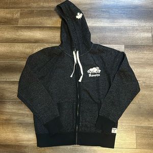 Womens roots large zipper hoodie